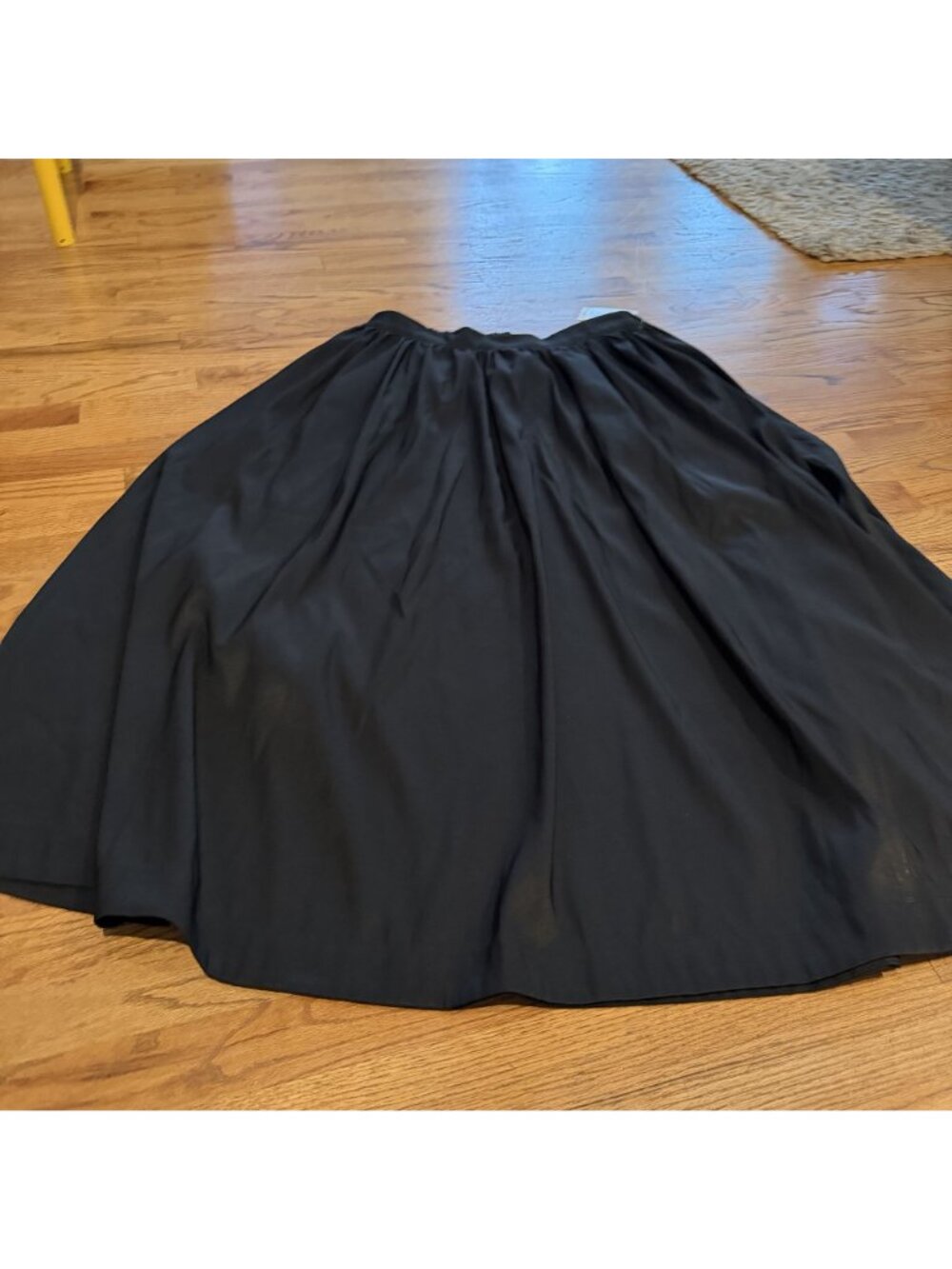A NEW DAY WOMENS BLACK LONG MAXI SKIRT NEW XL - Picture 2 of 7